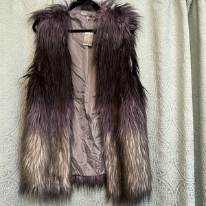 Beautiful faux fur vest